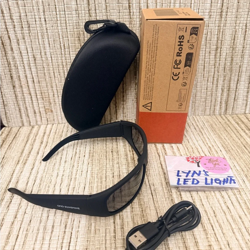 Bluetooth Smart Glasses - Black